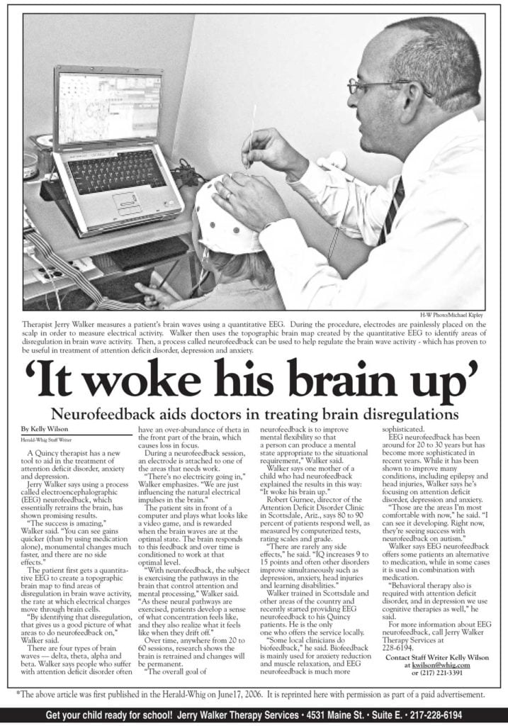 Neurofeedback article.